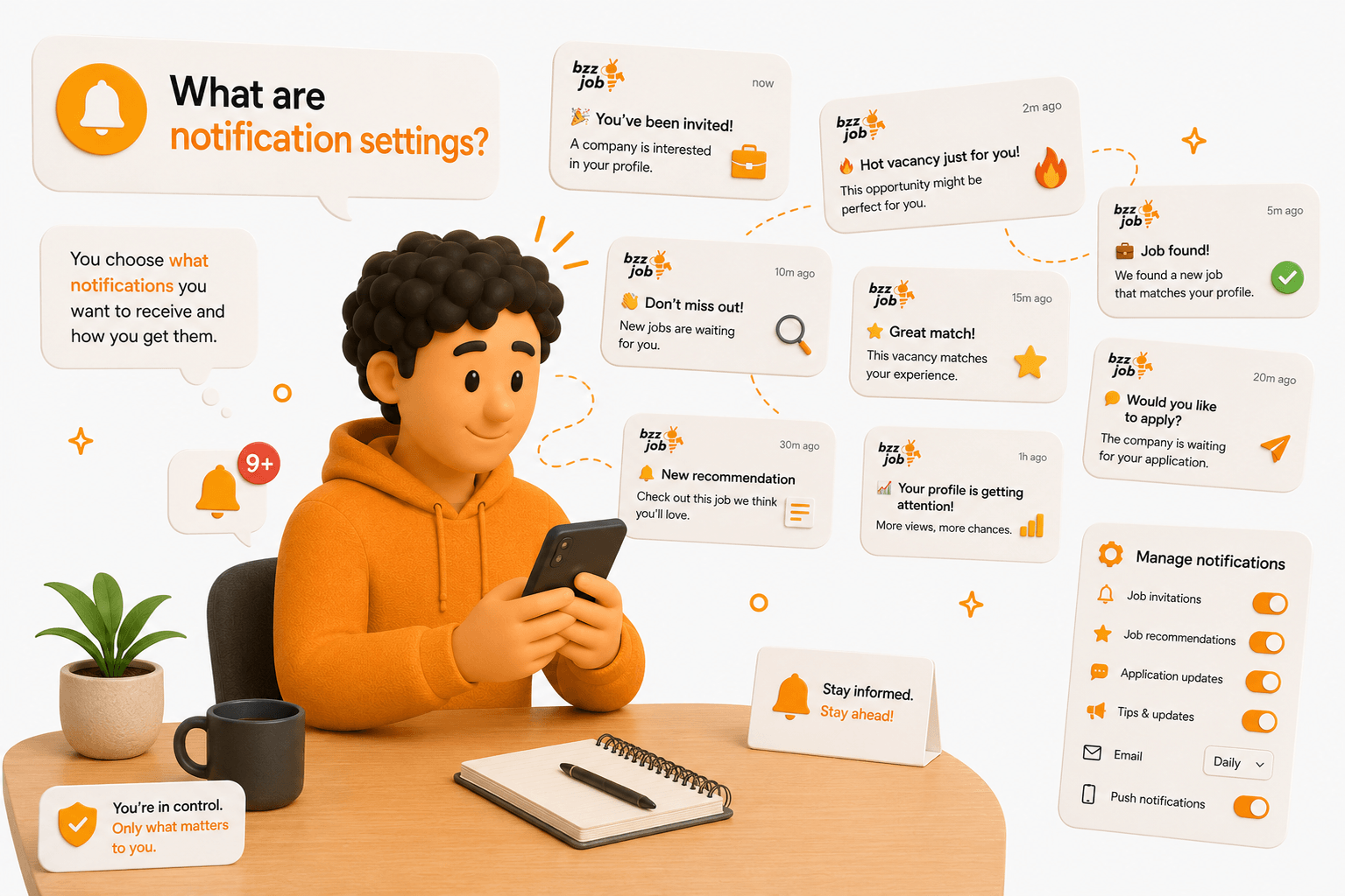 What are notification settings?